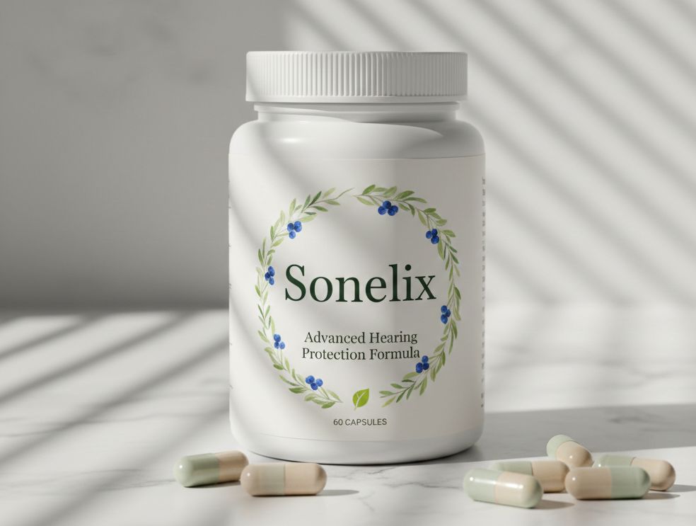 Sonelix - Suplemento alimentar para saúde auditiva - 60 cápsulas